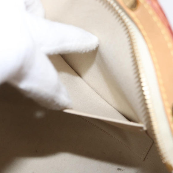 LOUIS VUITTON Monogram Vernis Blair MM Hand Bag Beige M90180 LV Auth BA10195