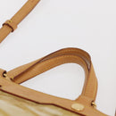 LOUIS VUITTON Monogram Vernis Blair MM Hand Bag Beige M90180 LV Auth BA10195-14