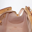 LOUIS VUITTON Monogram Vernis Blair MM Handtas Rose Velur M91588 Auth BA10196-21