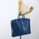 LOUIS VUITTON Epi Porte Documents Voyage Business Bag Blue M41144 Auth BA10197-24