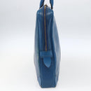 LOUIS VUITTON Epi Porte Documents Voyage Business Bag Blue M41144 Auth BA10197-3