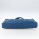 LOUIS VUITTON Epi Porte Documents Voyage Business Bag Blue M41144 Auth BA10197-5