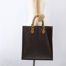 LOUIS VUITTON Monogram Sac Plat Hand Bag M51140 LV Auth BA10199-19