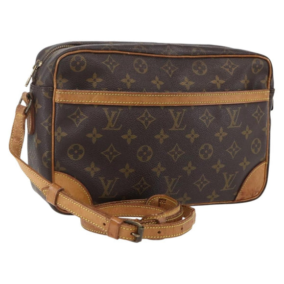 LOUIS VUITTON Monogram Trocadero 30 Shoulder Bag M51272 LV Auth BA10207
