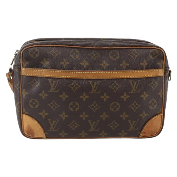 LOUIS VUITTON Monogram Trocadero 30 Shoulder Bag M51272 LV Auth BA10207