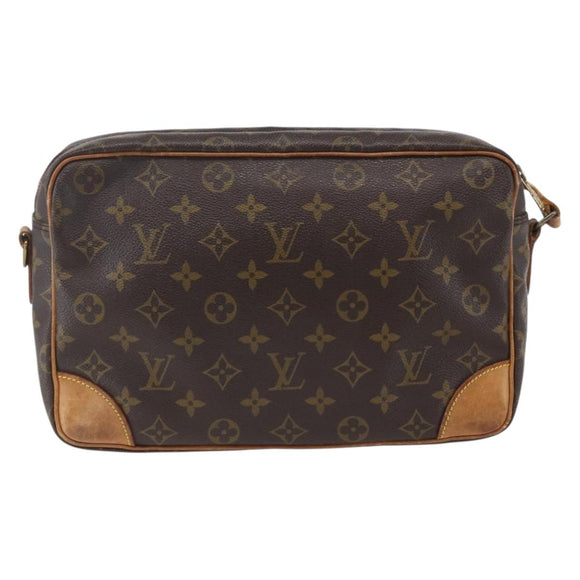 LOUIS VUITTON Monogram Trocadero 30 Shoulder Bag M51272 LV Auth BA10207