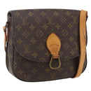 LOUIS VUITTON Monogram Saint Cloud GM Shoulder Bag M51242 LV Auth BA10209-1