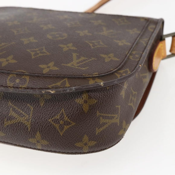 LOUIS VUITTON Monogram Saint Cloud GM Shoulder Bag M51242 LV Auth BA10209