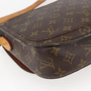LOUIS VUITTON Monogram Saint Cloud GM Shoulder Bag M51242 LV Auth BA10209-16