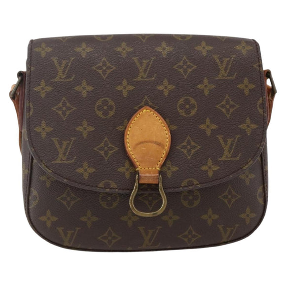LOUIS VUITTON Monogram Saint Cloud GM Shoulder Bag M51242 LV Auth BA10209