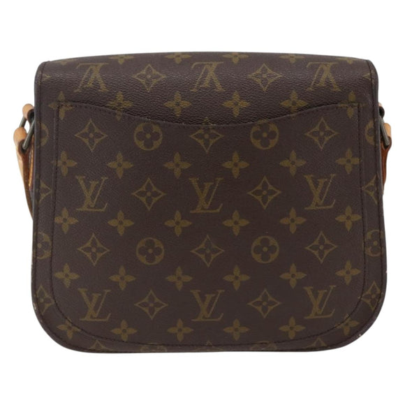 LOUIS VUITTON Monogram Saint Cloud GM Shoulder Bag M51242 LV Auth BA10209