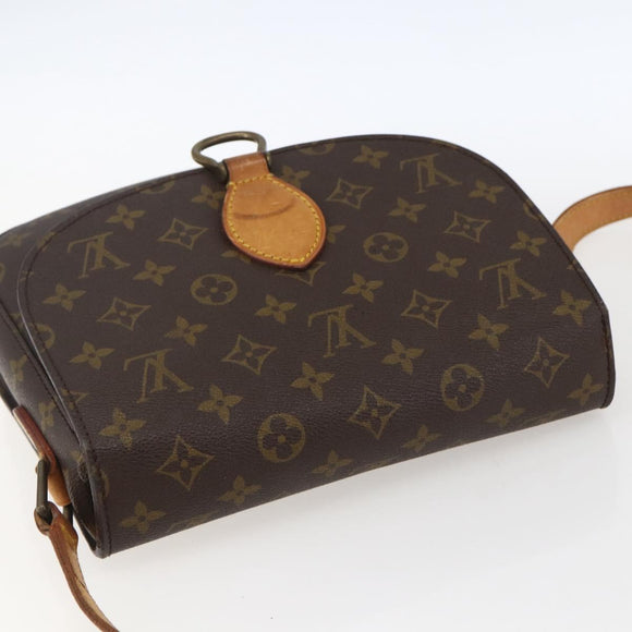 LOUIS VUITTON Monogram Saint Cloud GM Shoulder Bag M51242 LV Auth BA10209