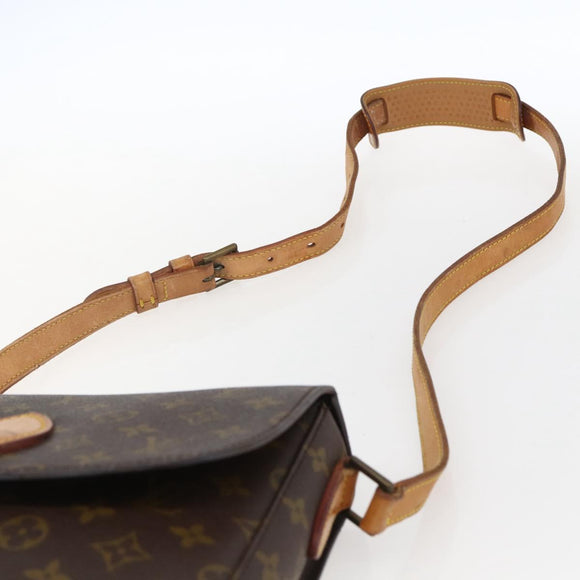 LOUIS VUITTON Monogram Saint Cloud GM Shoulder Bag M51242 LV Auth BA10209