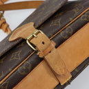 LOUIS VUITTON Monogram Cartouchiere GM Shoulder Bag M51252 LV Auth BA10210-9