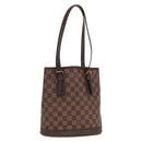 LOUIS VUITTON Damier Ebene Marais Shoulder Bag N42240 LV Auth BA10212-1
