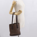 LOUIS VUITTON Damier Ebene Marais Shoulder Bag N42240 LV Auth BA10212-25