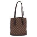 LOUIS VUITTON Damier Ebene Marais Shoulder Bag N42240 LV Auth BA10212-13