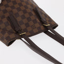 LOUIS VUITTON Damier Ebene Marais Shoulder Bag N42240 LV Auth BA10212-7