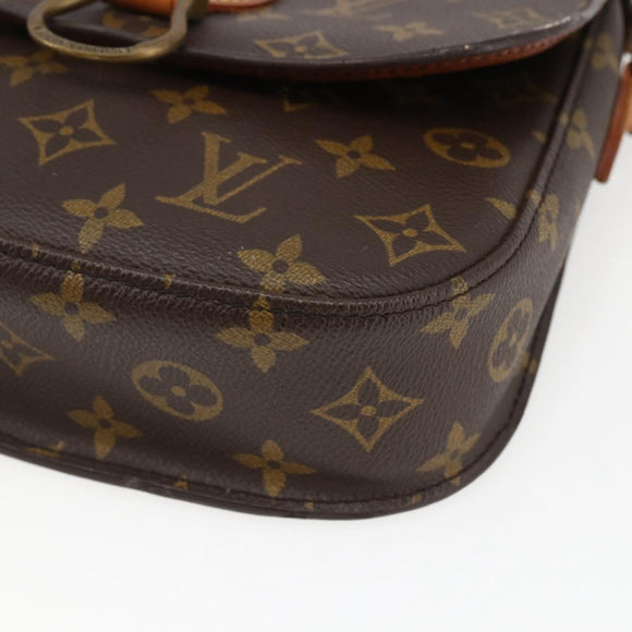 LOUIS VUITTON Monogram Saint Cloud MM Shoulder Bag M51243 LV Auth BA10213