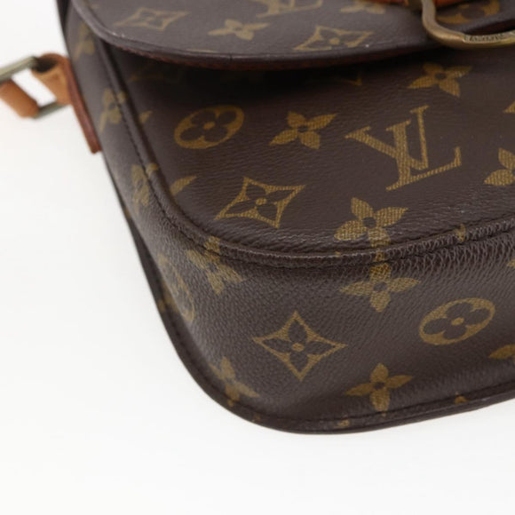 LOUIS VUITTON Monogram Saint Cloud MM Shoulder Bag M51243 LV Auth BA10213
