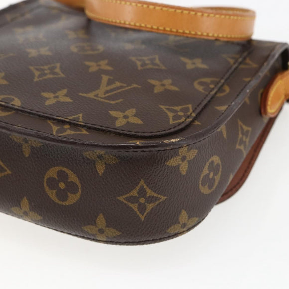 LOUIS VUITTON Monogram Saint Cloud MM Shoulder Bag M51243 LV Auth BA10213