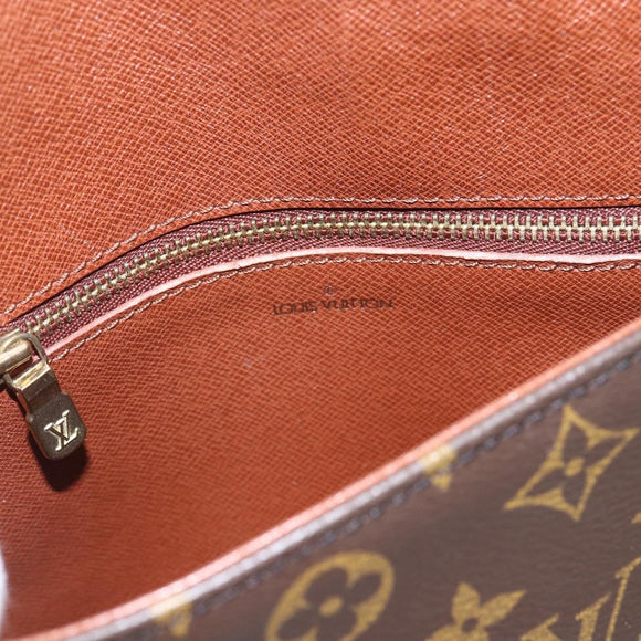 LOUIS VUITTON Monogram Saint Cloud MM Shoulder Bag M51243 LV Auth BA10213