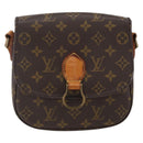 LOUIS VUITTON Monogram Saint Cloud MM Shoulder Bag M51243 LV Auth BA10213-13