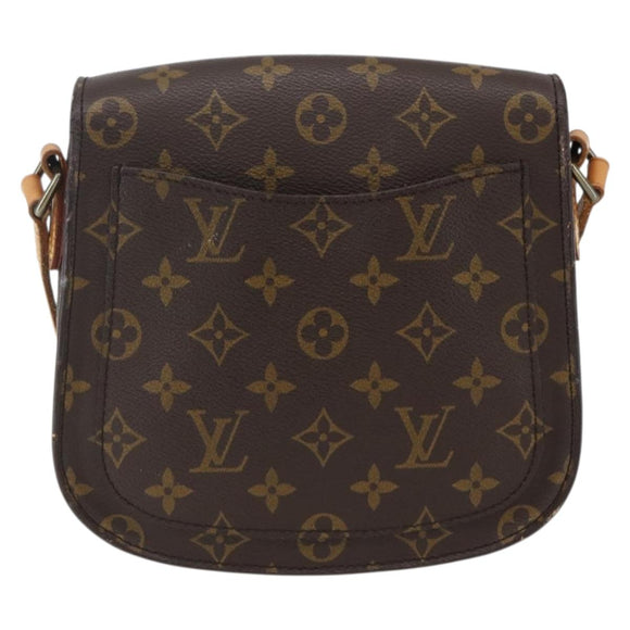 LOUIS VUITTON Monogram Saint Cloud MM Shoulder Bag M51243 LV Auth BA10213