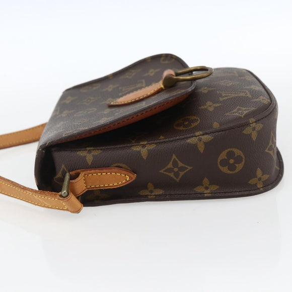 LOUIS VUITTON Monogram Saint Cloud MM Shoulder Bag M51243 LV Auth BA10213