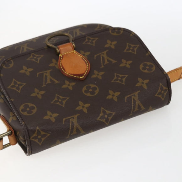 LOUIS VUITTON Monogram Saint Cloud MM Shoulder Bag M51243 LV Auth BA10213