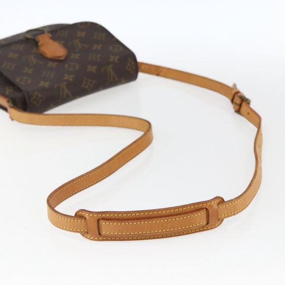 LOUIS VUITTON Monogram Saint Cloud MM Shoulder Bag M51243 LV Auth BA10213