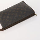 LOUIS VUITTON Monogram Clutch Bag 2 Set LV Auth BA10214-5