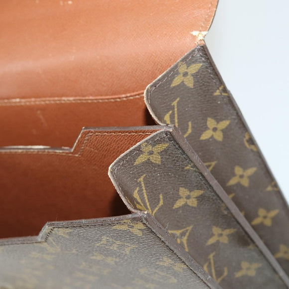 LOUIS VUITTON Monogram Serviette Conseiller Briefcase M53331 LV Auth BA10216
