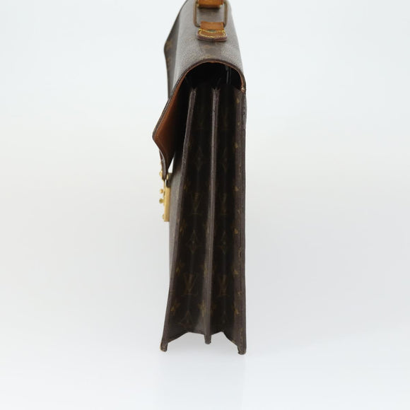 LOUIS VUITTON Monogram Serviette Conseiller Briefcase M53331 LV Auth BA10216