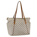 LOUIS VUITTON Damier Azur Totally MM Tote Bag N51262 LV Auth BA10217-1