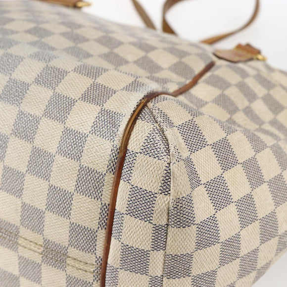 LOUIS VUITTON Damier Azur Totally MM Tote Bag N51262 LV Auth BA10217