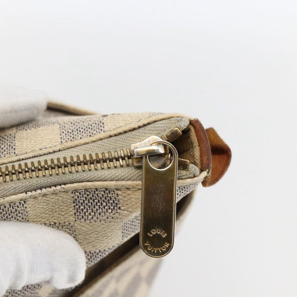 LOUIS VUITTON Damier Azur Totally MM Tote Bag N51262 LV Auth BA10217