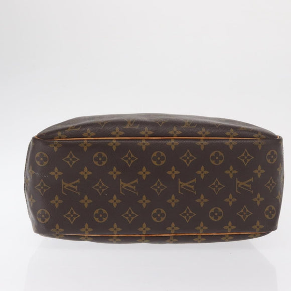 LOUIS VUITTON Monogram Deauville Hand Bag M47270 LV Auth BA10219