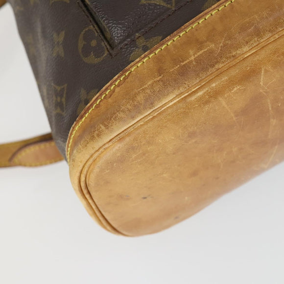 LOUIS VUITTON Monogram Montsouris MM Backpack M51136 LV Auth BA10222