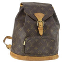 LOUIS VUITTON Monogram Montsouris MM Backpack M51136 LV Auth BA10222-1