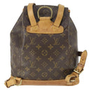 LOUIS VUITTON Monogram Montsouris MM Backpack M51136 LV Auth BA10222-2