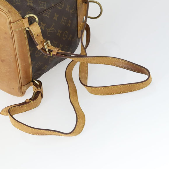 LOUIS VUITTON Monogram Montsouris MM Backpack M51136 LV Auth BA10222