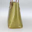 LOUIS VUITTON Monogram Vernis Houston Hand Bag Gris M91053 LV Auth BA10224-4