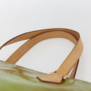 LOUIS VUITTON Monogram Vernis Houston Hand Bag Baby Blue M91005 LV Auth BA10225-8