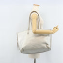 Chloe Tote Bag Leather Silver Auth BA10228-22