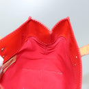 LOUIS VUITTON Monogram Vernis Reade PM Hand Bag Red Rouge M91088 LV Auth BA1023-19