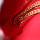 LOUIS VUITTON Monogram Vernis Reade PM Hand Bag Red Rouge M91088 LV Auth BA1023-21