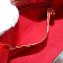 LOUIS VUITTON Monogram Vernis Reade PM Hand Bag Red Rouge M91088 LV Auth BA1023-22