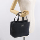 BURBERRY Nova Check Hand Bag PVC Brown Auth BA10231-24