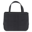 BURBERRY Nova Check Hand Bag PVC Brown Auth BA10231-2